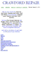 Mobile Screenshot of crawfordrepair.com